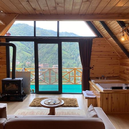 Afram Bungalov Çamlıhemşin Esterno foto