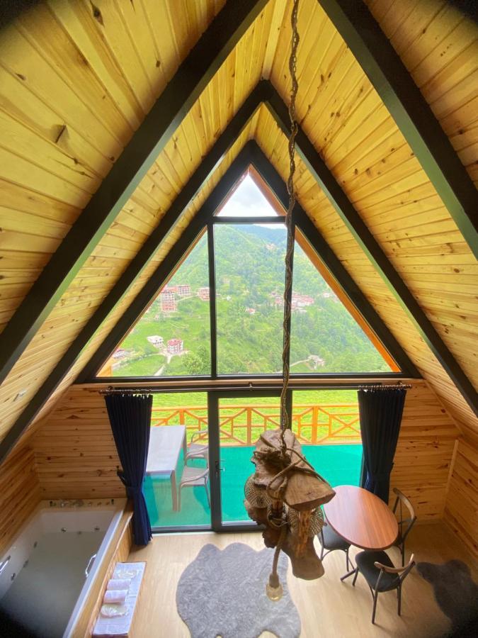 Afram Bungalov Çamlıhemşin Esterno foto