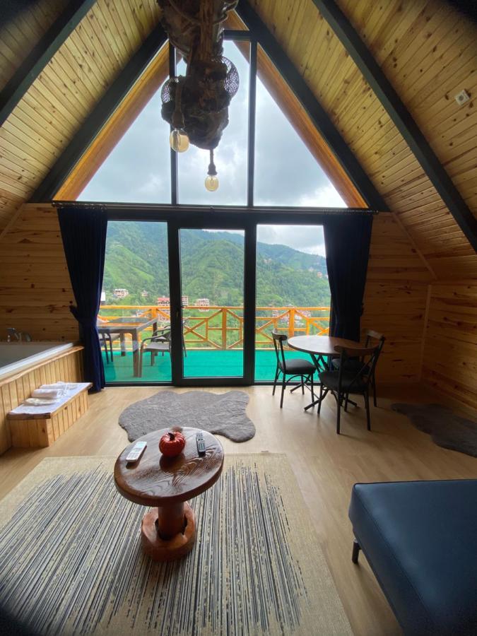 Afram Bungalov Çamlıhemşin Esterno foto